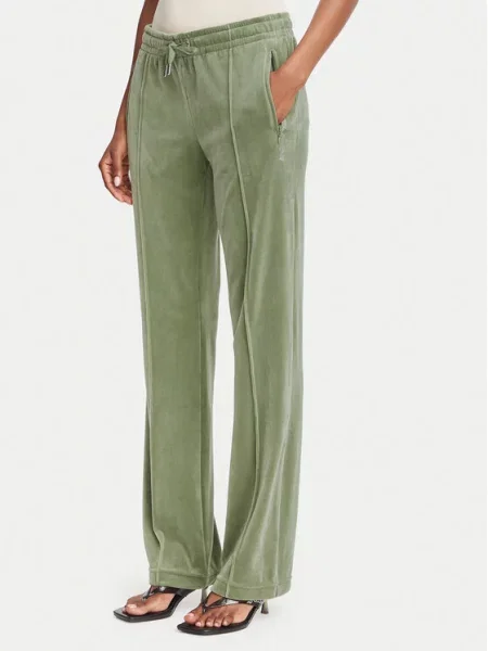 Juicy Couture Spodnji del trenirke Tina Temno zelena