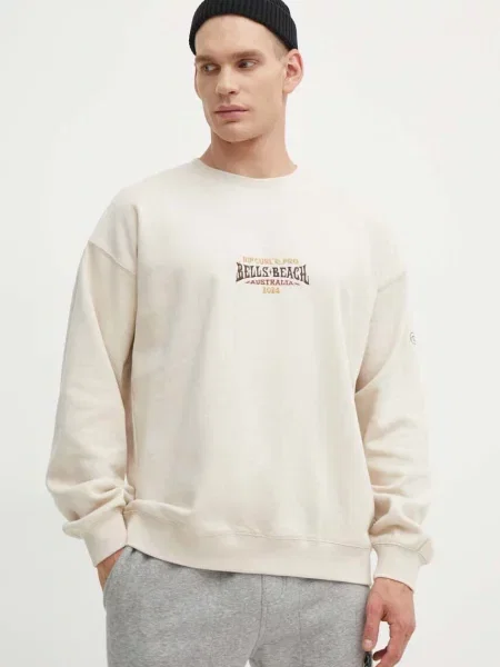 Суитчър Rip Curl с апликация бежово