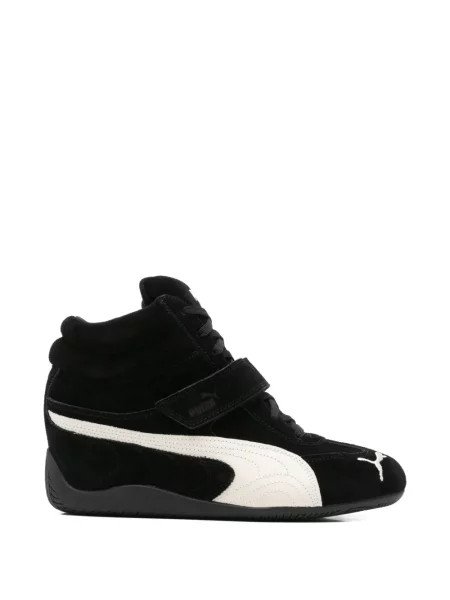 Sneakerși Puma Suede cu pană negru