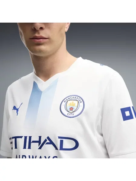 PUMA trzecia koszulka Manchester City Odzież S biały