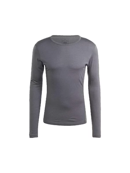 Tricou Adidas din lână merinos gri
