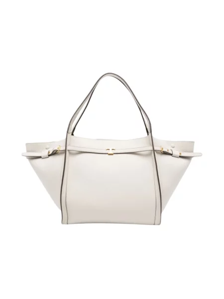 Shopperka Tod's skórzana biała