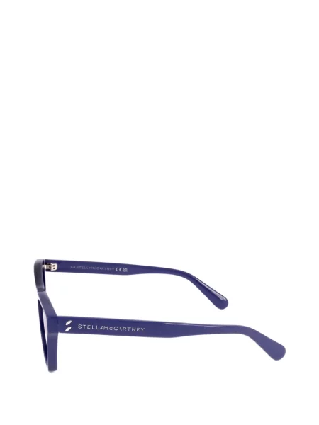 Sunčane naočale Stella Mccartney Eyewear s autogramom plava