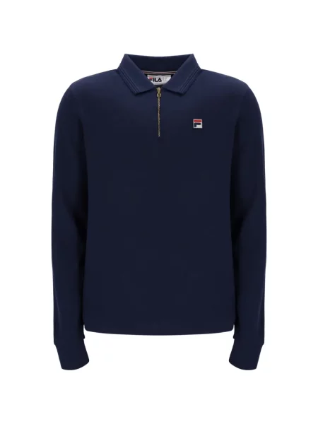 Lung tricou polo Fila albastru