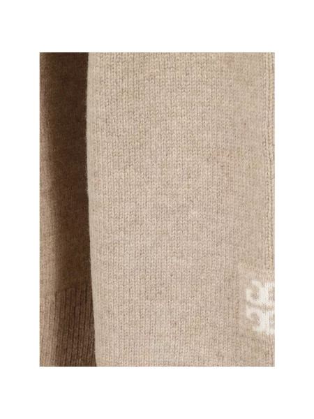 Sweter Tory Burch brązowy