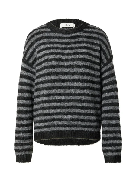JDY Pulover JDYZOEY gri amestecat negru