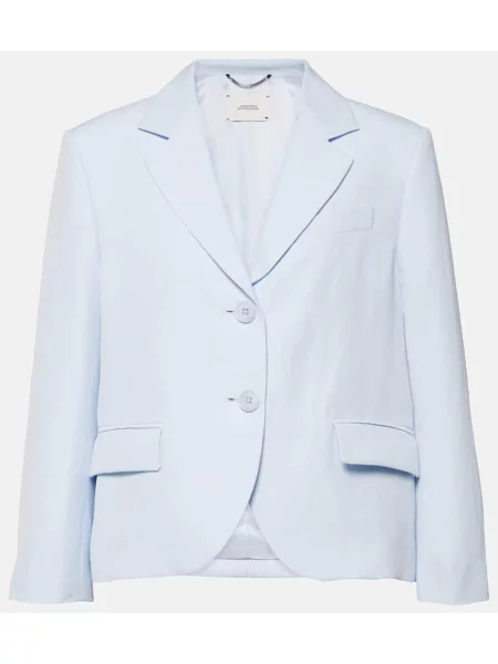 Marynarka Dorothee Schumacher o krotszym kroju niebieska