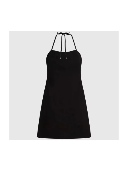 Karl Lagerfeld Rochie de plaja IKON RHINESTONE negru