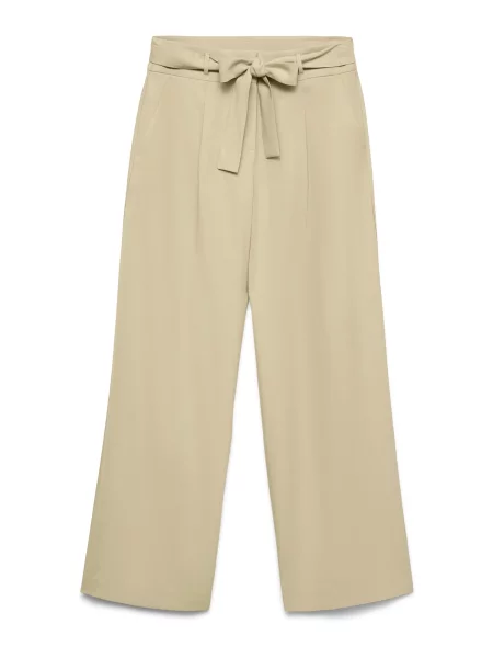 VERO MODA Pantaloni cutați VMKATELYN deschis gri