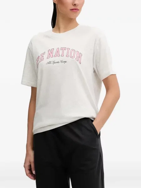 Tricou P.e Nation cu autograf gri