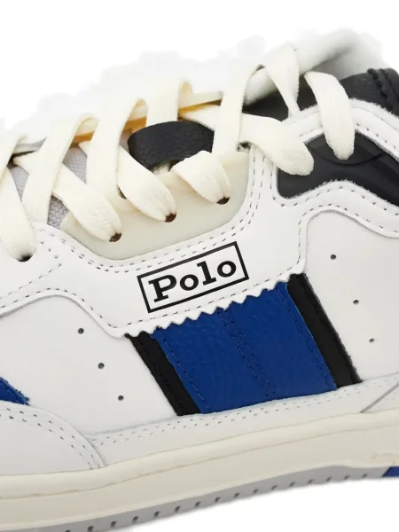 Samt prugasta košulja Polo Ralph Lauren s vezom plava