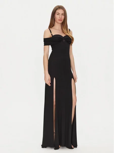 Φόρεμα βραδινό Elisabetta Franchi μαύρο