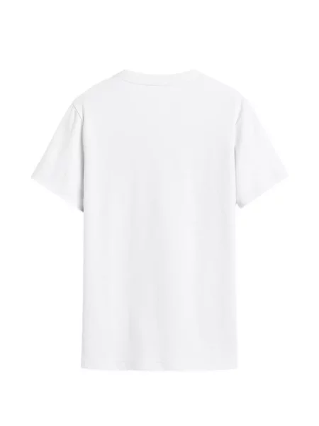 Tricou John Richmond cu imagine alb