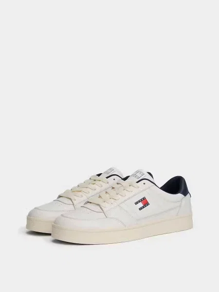 Кожаные кеды Tommy Hilfiger белые