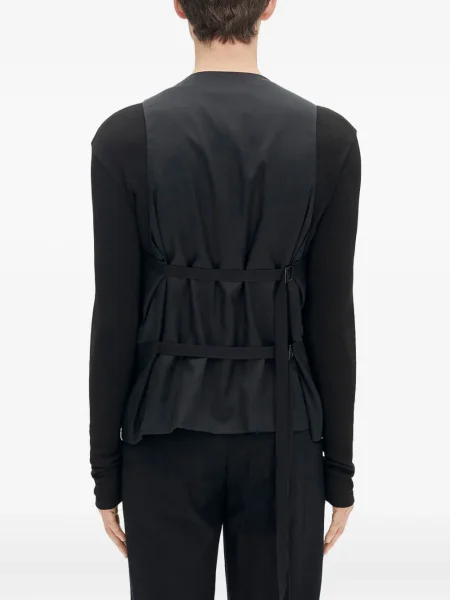 Vestă Ann Demeulemeester clasică negru
