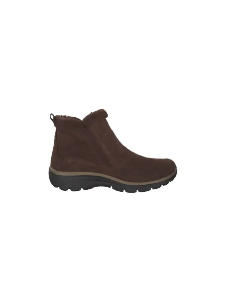 Botine Skechers maro