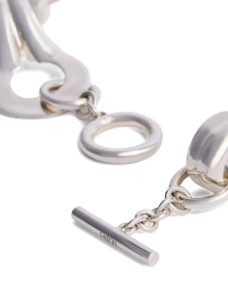 Naszyjnik Patou asymetryczny srebrny