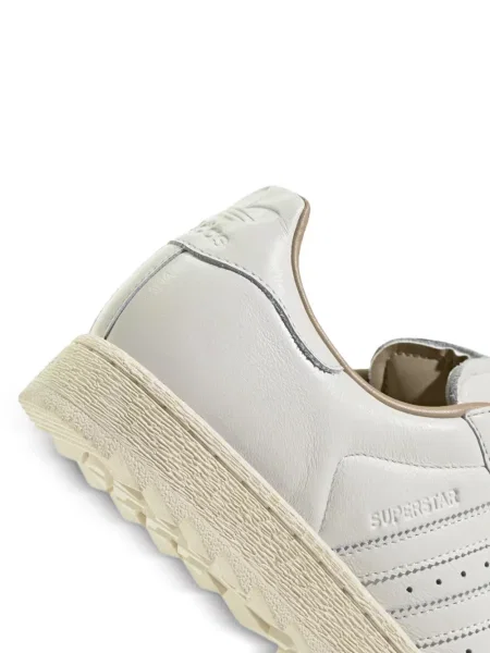 Sneakerși Adidas Superstar cu autograf cu imprimeu animal print verde