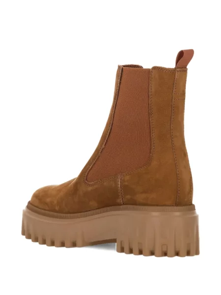 Botine Hogan cu platformă maro