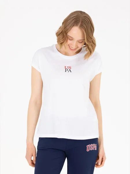 Поло U.s. Polo белое