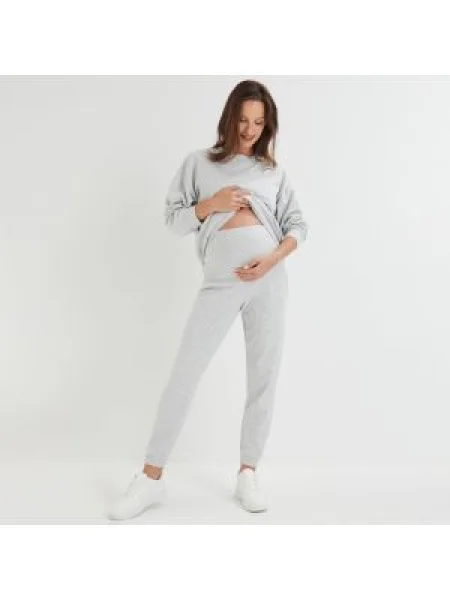 Sinsay Tepláky MÁMA Světle šedá