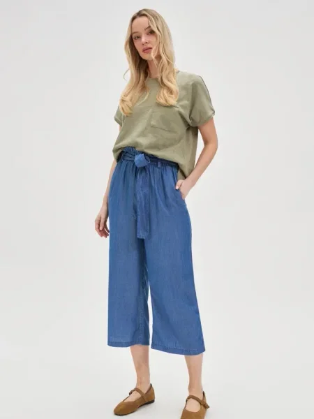 Pantaloni Marisse albastru