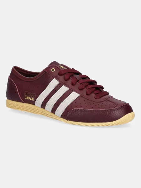 Adidas Originals sneakers din piele Japan Decon W bordo