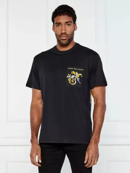 Versace Jeans Couture Tricou negru