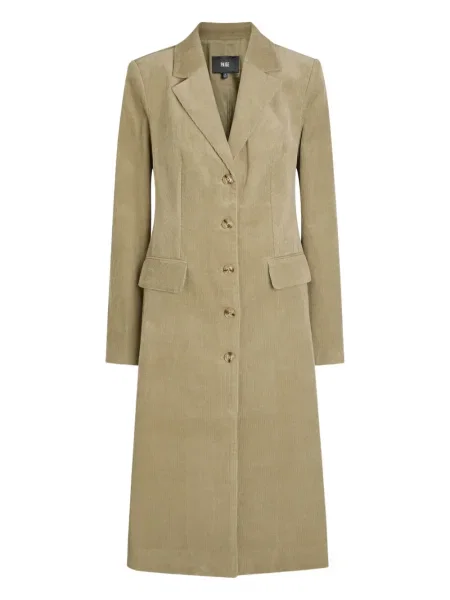 Palton Paige de catifea cord