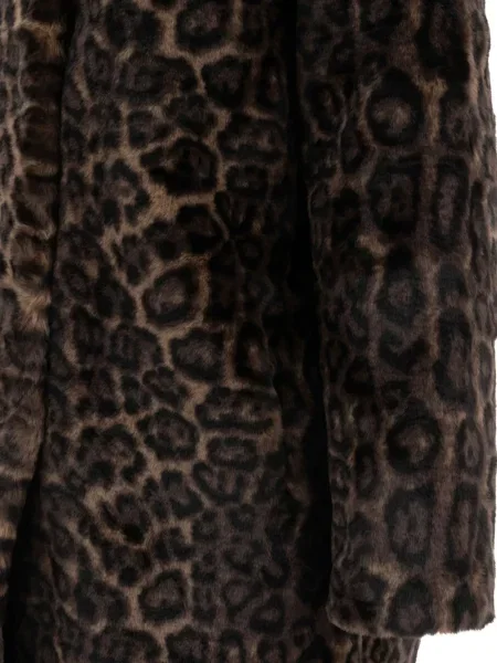 Palton Apparis cu model leopard maro