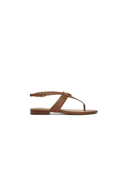 Sandály LAUREN RALPH LAUREN hnědé