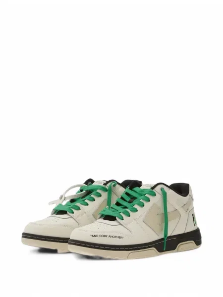 Sneakerși Off-white business alb