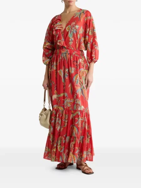 Bluză Etro cu imagine cu model paisley roșu
