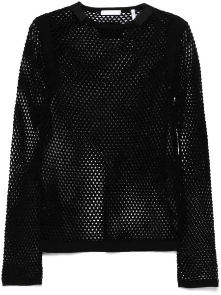 Pulover Helmut Lang lung negru