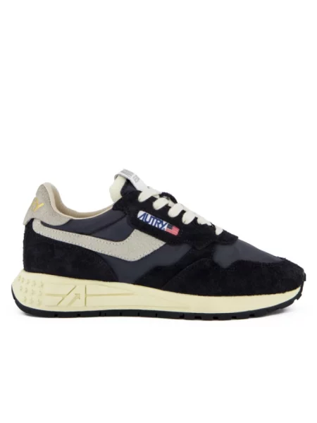 Sneakersy Autry skórzane czarne