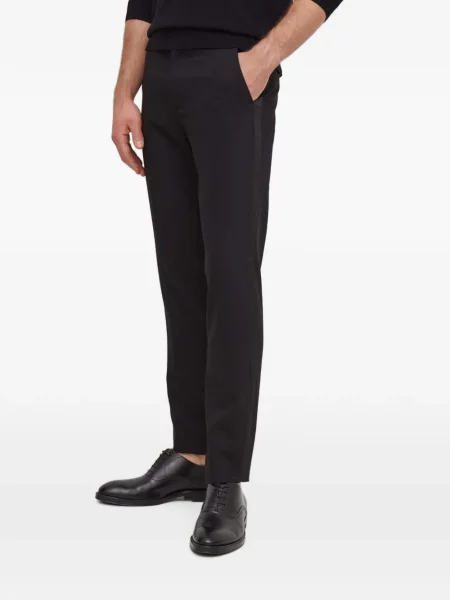 Pantaloni Benetton cu dungi negru