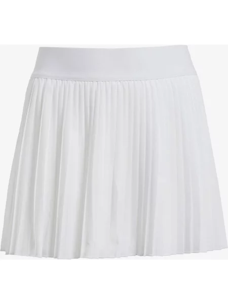 Spódnica tenisowa dziewczęca adidas Club Tennis Climacool plisowana biała
