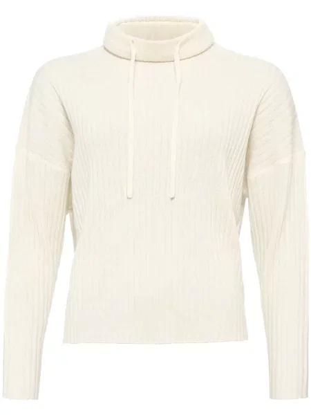 Hanorac cu glugă Eres alb