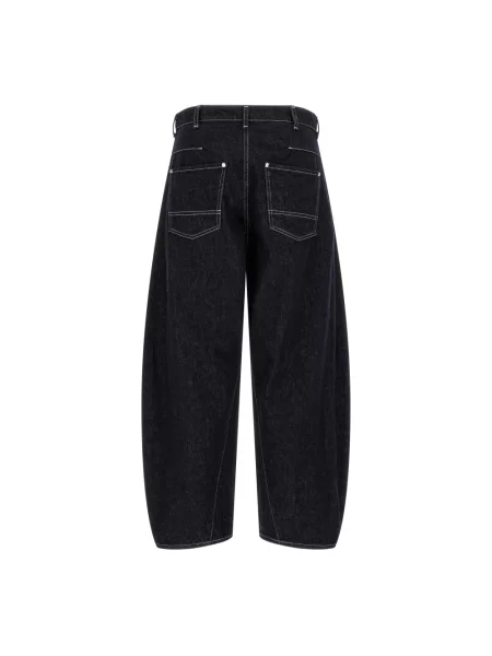 Spodnie Comme Des Garcons niebieskie