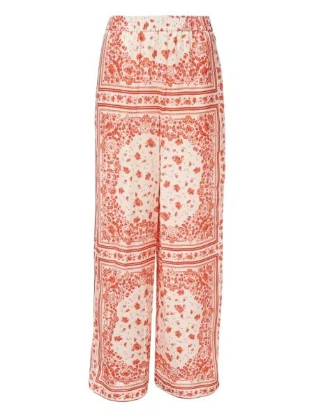 Pantaloni Fendi cu imagine alb