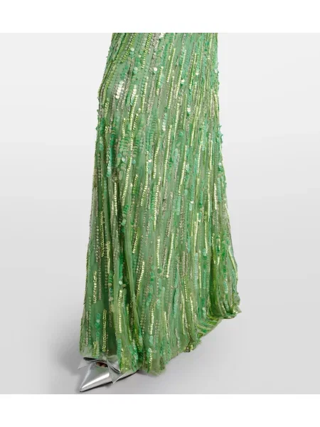 Rochie Jenny Packham verde