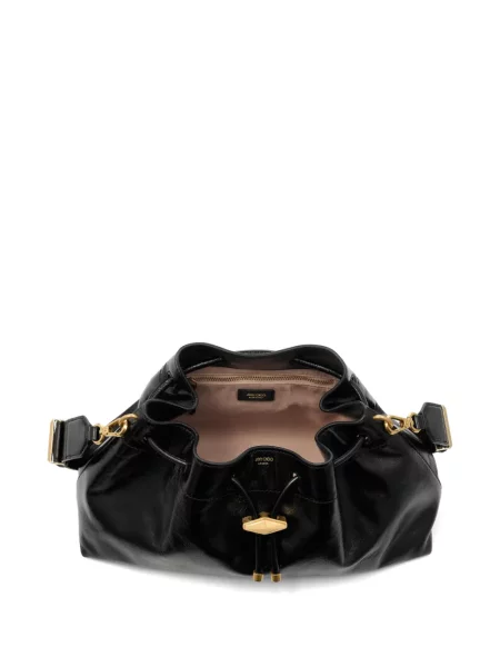 Geantă Jimmy Choo cu cordon negru
