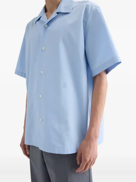 Cămașă Jil Sander scurtă albastru