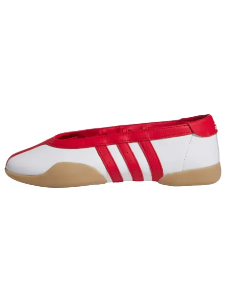ADIDAS ORIGINALS Baleríny s řemínky Taekwondo Mei červená bílá