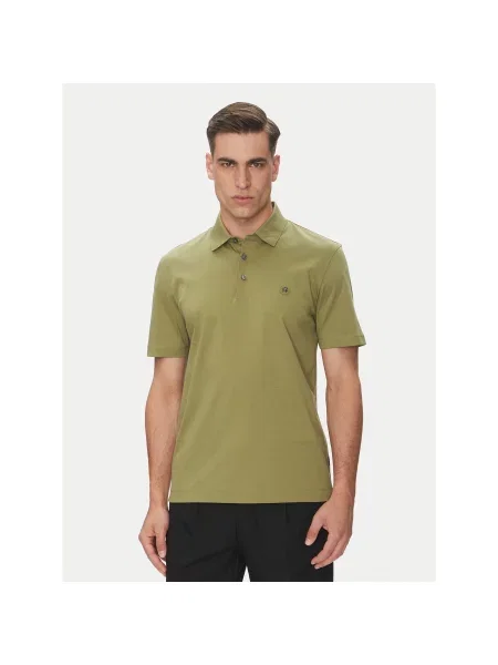 BOSS Polo marškinėliai C-Parris 01 Regular Fit žalia