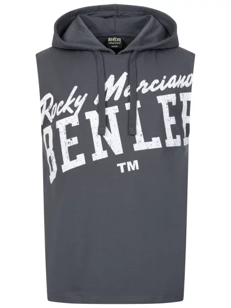 Benlee Tricou funcțional Warwick gri metalic alb