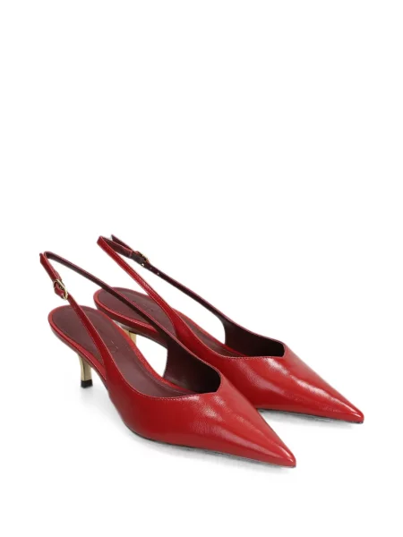 Pantofi cu toc Arezzo slingback roșu