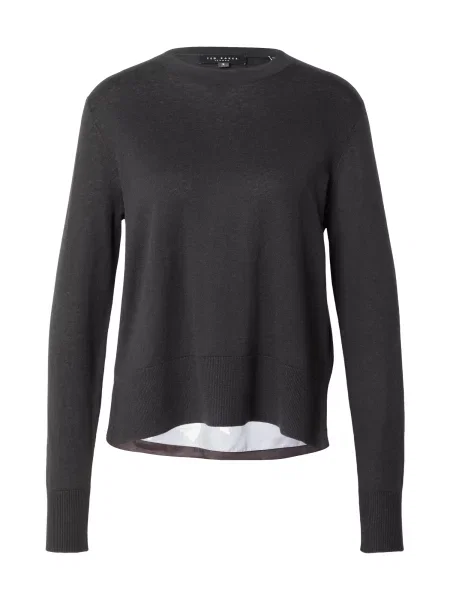 Ted Baker Pulover SERENY verde / verde închis / negru alb