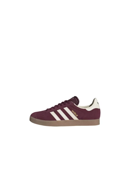 Półbuty Adidas zamszowe czerwone