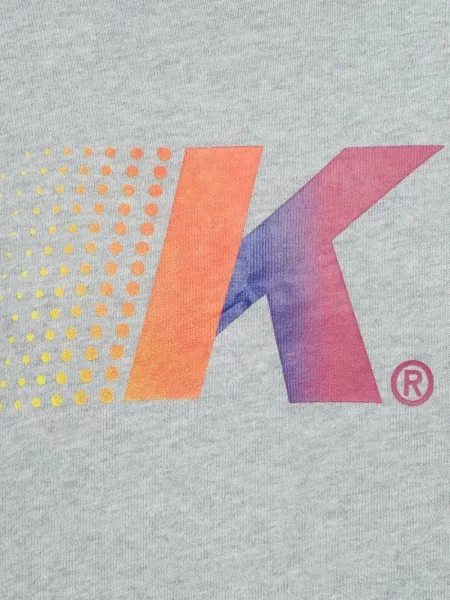 Tricou Kith din jerseu gri